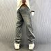 Spring 2027 Fashion High Street Hip-Hop Jeans Men Cotton Mid Waist Jacquard Straight Type Washed Denim Pants_mkmklike.com