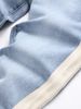 Men's Clothing Denim Solid Color Slim Fit Skinny Elastic Slim Fit Men's Jeans Selfie Photos_mkmklike.com
