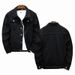 Men's Clothing Fashion Tops Trendy Brand All Match Slim Edge Ripped Denim Jacket_mkmklike.com