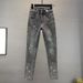 Women' Jean 2025 Summer New Trend European Style Stretch Slim Fit Heavy-Duty Rhinetone Embellihed Skinny Pencil_mkmklike.com