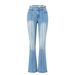 Women's Clothing Women's Distressed Cat Whisker Bootcut Jeans - High Stretch Denim For Lifting & Shaping - Mid Rise Vintage Blue Jeans (S/M/L/XL)_mkmklike.com