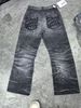 Men's Summer Retro High Street Straight Leg Jeans 3D Printed Water Ripple Coated Stylish And Edgy Denim_mkmklike.com