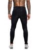 Men's Slim Fit Skinny Jeans 2026 Spring Autumn Korean Style Casual Straight Leg Trousers mid Waist Cotton Black Gray Blue_mkmklike.com