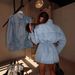 Hot-selling Solid Color American Retro Style Back Waist Design Sense Long Sleeve Loose Denim Jacket Women_mkmklike.com