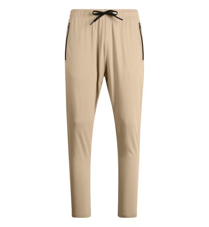 Men's Clothing Sports Trousers Training Running Fitness Outdoor Casual Trousers Breathable Quick-Drying Polyester Sweatpants_mkmklike.com