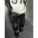 Unisex Distressed Embroidered Jeans – Vintage Washed Wide-Leg Denim Pants With Hand-Painted Details_mkmklike.com