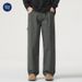 Nordmann Muqiu Clothing | American Style Logging Workwear Casual Pants Men's Commuting Loose Straight Cotton Wide-Leg Denim_mkmklike.com