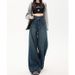 Retro Nostalgic Wide-Leg Jeans For Women, 2026 Spring New High-Waisted Versatile Slimming Lazy Drapey Floor-Length Pants_mkmklike.com