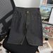 Summer Thin Men's Denim Shorts Casual Straight Leg Loose Fit Mid-Length Five-Pocket Stretch Riding Pants_mkmklike.com