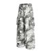 Vintage Camo Cargo Pants – Unisex Relaxed Military Workwear Trousers With Tactical Pockets (S-XXL)_mkmklike.com