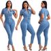 Women's Clothing New Style Sexy Slim Fashion Skinny Denim Jumpsuit Women's Jeans_mkmklike.com