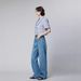 Women's Clothing Jeans Autumn Denim Fabric Advanced Comfortable And Stylish Slim Wide Leg Mopping Pants_mkmklike.com