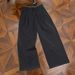 Unisex Wide-Leg Dress Pants Trendy Pleated Stripe Trousers for Men And Women Grey Black M-3XL_mkmklike.com