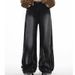 American Retro Tie-dye Jeans Men's Autumn Washing Gradual Change High Street Vibe Wind Slightly Wide Leg Casual Trousers_mkmklike.com