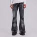 2025 New Micro-flared Jeans Men's And Women's Y2k Retro Washed Boots Goth High Street Trousers_mkmklike.com