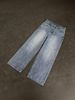 Men's Clothing 2026 Spring New American Retro Washed Whiskered Distressed Straight Leg Jeans Trendy Pants_mkmklike.com