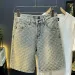 Men's Clothing Men's Trendy Blue Shorts Five Point Pants Paint Coated For Formal & Casual For Mental Five Point Pants_mkmklike.com