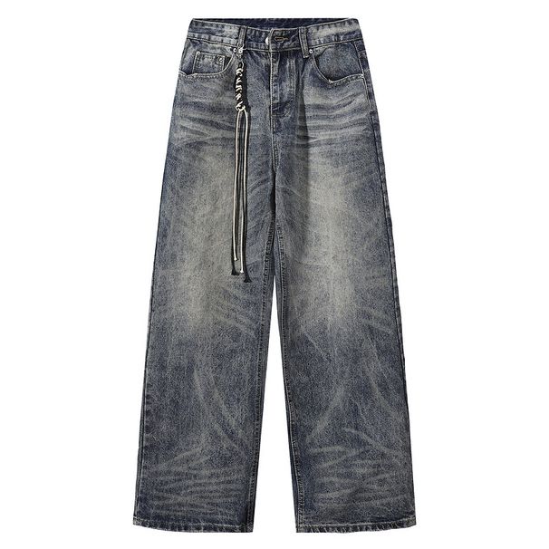 90s American Vintage Washed Denim Jeans – Relaxed Straight-Leg Cleanfit Style With Cat Whisker Fading (S-3XL)_mkmklike.com