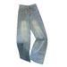 Women's Clothing Spring New Style No Leg High Waist Loose Slim Mopping Straight Pants_mkmklike.com