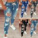 Women’s Clothing women's jeans slim fit slimming ripped women's jeans trousers_mkmklike.com
