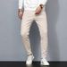 Men's Premium Slim Fit Jeans - Business Casual Stretch Denim, Straight Leg (White, Sizes 30-38)_mkmklike.com