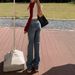 Women's Clothing Autumn And Winter Retro Hot Girl Low Waist Flared Pants Simple And Versatile Slim Fit Stretch Jeans_mkmklike.com
