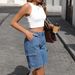 K New Fashionable Casual Multi Pocket Workwear Denim Shorts For Women_mkmklike.com