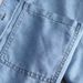 Retro Denim Shirt For Men - Vintage Washed Cotton Oversized Open Front Shirt, Casual Long Sleeve Button-Down With Chest Pocket_mkmklike.com