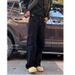 Nordmann American Style Vibe Cool High-End Black Cargo Jeans For Men With Large Pockets And Unique Design High Street Pants_mkmklike.com