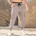 Men's Cargo Pants Jogger Pants Casual Pants Drawstring Elastic Waist Elastic Pants_mkmklike.com