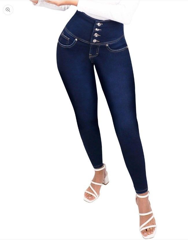 Women's Clothing Bodybuilding Peach Butt Shaping Fitness Jeans _mkmklike.com