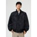 Cleanfit Leather Men's Spring And Autumn Short Wide Silhouette Boxy Stand Collar High-end Baseball Jacket Trendy Brand_mkmklike.com