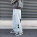 Star Embroidered Jeans Wholesale High Street Relaxed Fit Straight Leg Wide Pants for Teens Spring And Fall_mkmklike.com