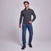 Men's Slim Fit Straight Leg Stretch Jeans Casual Trousers Spring Autumn Ozon Hot Selling Factory Direct Shipping_mkmklike.com