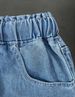 Vintage Light Blue High-Waisted Wide-Leg Jeans For Women – Relaxed Fit With Adjustable Drawstring Waist & Retro Stitching_mkmklike.com