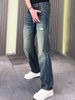 Distressed Men's Jeans | Streetwear Relaxed Straight Fit | Ripped & Washed Denim Pants_mkmklike.com