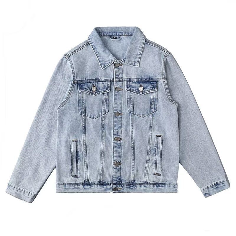 Loom European And American INS Fashionable Retro Denim For Men Slim Fit Slimming Outerwear Jacket_mkmklike.com