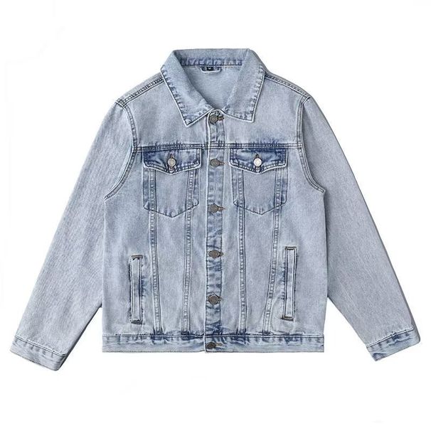 Loom European And American INS Fashionable Retro Denim For Men Slim Fit Slimming Outerwear Jacket_mkmklike.com