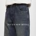 Men's Clothing Basic Washed Retro Fleece Lined Straight Leg Washed Straight Leg Jeans Retro Korean Style Loose Fit Casual Denim Pants For Teen Boys_mkmklike.com