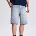 Men's Vintage Denim Shorts – Distressed & Embroidered Casual 5-Inch Inseam With Relaxed Fit (Sizes 28-36, Summer Essential)_mkmklike.com