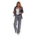 Cross-border Foreign Trade 2025 New Pants Women's Clothing Style Cross-border High-waisted Wide-leg European And_mkmklike.com