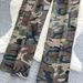 Women's High Waisted Wide Leg Pants Camouflage Print Retro American Style Casual Denim Straight Leg Workwear Autumn 2025_mkmklike.com