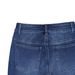 TK197 Women's Retro High-Waisted Straight Leg Jeans Dark Blue Washed Wide Leg Pants_mkmklike.com