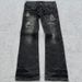 Y2K Gewaschene Jeans Gothic Retro Micro Flared Double Waisted Lace Up Hosen Männer Frauen Streetwear Hohe Qualität Design Sinn Hosen_mkmklike.com