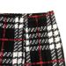 New European And American Style Printed Casual Red Plaid High-waisted Stretch Leggings Women, Suitable For Outerwear_mkmklike.com