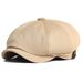 Hot Sale Spring Summer Breathable Newsboy Outdoor Retro Casual Beret Hats Octagonal Hat Fashion Solid Flat Caps_mkmklike.com