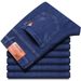 Korean Style Jeans Fashion Straight Slim Fit Men's Trendy Mid-Waist Long Pants Manufacturer Whoale Export Various_mkmklike.com