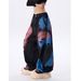 Men's & Women's Graffiti Print Wide Leg Jeans – Dopamine-Inspired Colorful Streetwear Pants With Artistic Design & Oversized Fit_mkmklike.com