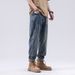 New Retro Jeans Men's Summer Thin Nostalgic American Loose Jeans Men's Large Size Trendy Jeans_mkmklike.com