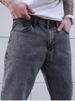 Men's Relaxed Fit Jeans – Stretch Washed Cotton Denim Pants (29-38, Grey, Straight-Leg With Tapered Cuff)_mkmklike.com